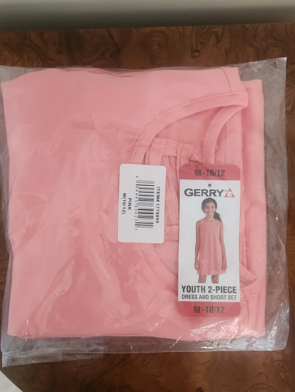 2-PIECE Matching SET! NEW -  Dress & Matching Shorts Set. Sealed Package! Sporty